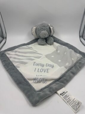Baby Starters Elephant Lovey Security Blanket Every Day I Love You More 11” 2023